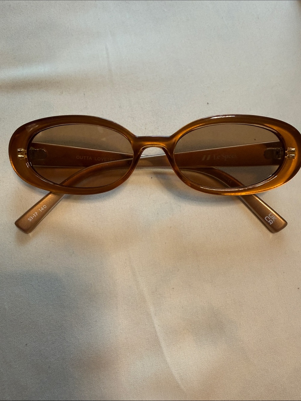 Brown Oval Women's Sunglasses - Classic Tortoiseshell Style